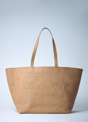 LN-CC® - Alexander Wang: Punch Tote Bag - Beige Alexander Wang Punch Tote Bag Beige awg0261016