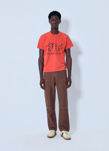 OTW by VANS x Julian Klincewicz グラフィックコットンTシャツ 赤 otj0164008