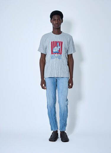 Bottega Veneta Crushed Sisi T-Shirt Grey bov0160007