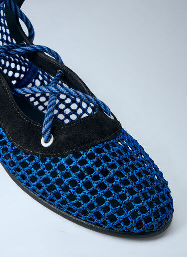 Kiko Kostadinov レティセラレースアップブーツ 青 kko0264014