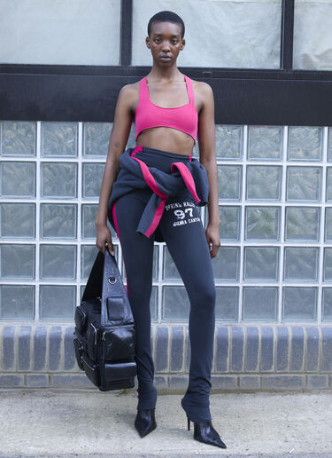 LN-CC® - GREG ROSS: Raw Cut Bra Top - Red GREG ROSS Raw Cut Bra Top Red grr0257010