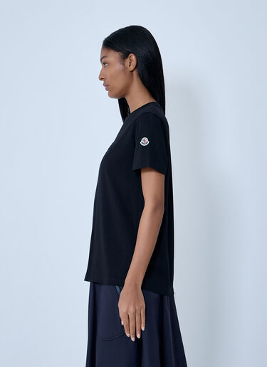Moncler 标志图案T恤 黑色 mon0263038