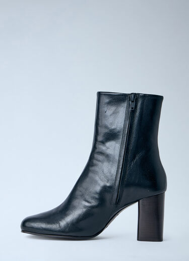 LN-CC® - Lemaire: Anatomic 80 Ankle Boots - Black Lemaire Anatomic 80 Ankle Boots Black lem0264019