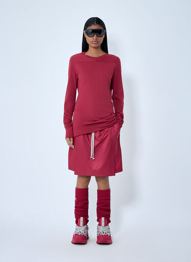 LN-CC® - Moncler + Rick Owens: Girders T-Shirt - Red Moncler + Rick Owens Girders T-Shirt Red mcs0363016