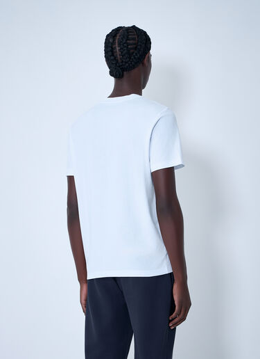 LN-CC® - Moncler: Set Of Three Logo Motif T-Shirts - White Moncler Set Of Three Logo Motif T-Shirts White mon0163037
