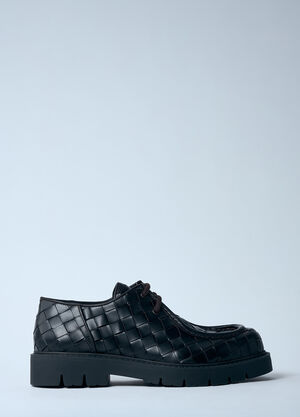 Bottega Veneta Haddock Lace-Up Shoes Brown bov0159014
