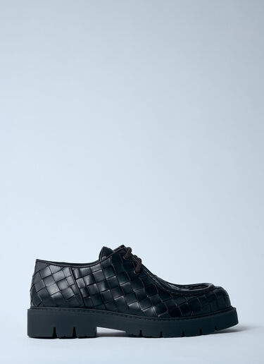 Bottega Veneta Haddock Lace-Up Shoes Brown bov0159014