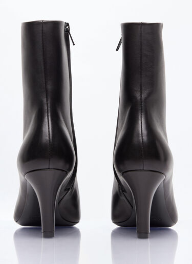 LN-CC® - Saint Laurent: Jill Ankle Boots - Black Saint Laurent Jill Ankle Boots Black sla0258007