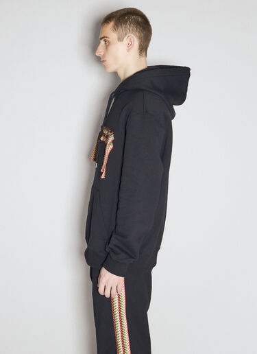 Lanvin カーブレース フード付きスウェットシャツ　ブラック  ブラック lnv0155002
