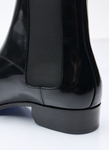 LN-CC® - Saint Laurent: Vadim Chelsea Boots - Black Saint Laurent Vadim Chelsea Boots Black sla0158014