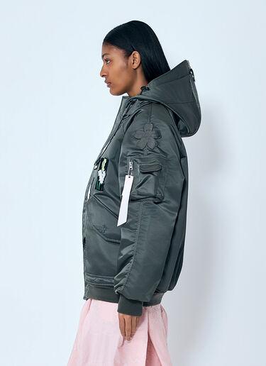 LN-CC® - Cecilie Bahnsen x Alpha Industries: N-2B 飞行员夹克 - 绿色 Cecilie Bahnsen x Alpha Industries N-2B 飞行员夹克 绿色 cai0264003