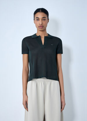 LN-CC® - Lacoste: Knit Polo Shirt - Green Lacoste Knit Polo Shirt Green lac0264015