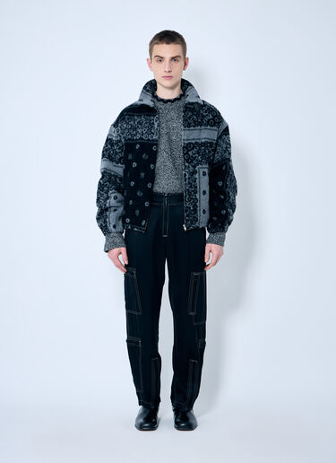 NÒMARYTHM TEXTILE 羊毛半高领毛衣  灰色 nma0158014
