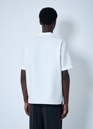 Gucci Linen-Blend Shirt White guc0159049