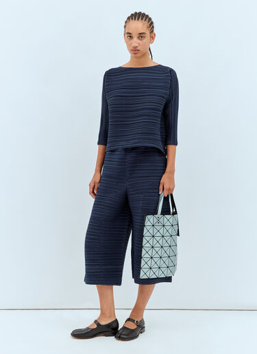 LN-CC® - Bao Bao Issey Miyake: Lucent Matte Tote Bag - Blue Bao Bao Issey Miyake Lucent Matte Tote Bag Blue bao0257007