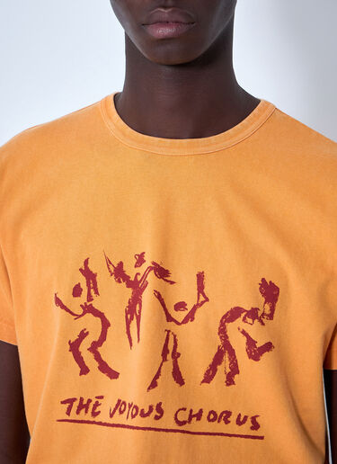 OTW by VANS x Julian Klincewicz グラフィックコットンTシャツ オレンジ otj0164009