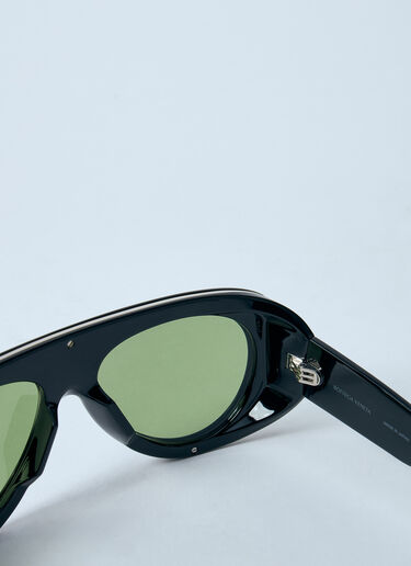 LN-CC® - Bottega Veneta: Aviator Sunglasses - Green Bottega Veneta Aviator Sunglasses Green bos0359006