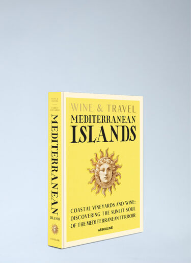 LN-CC® - Assouline: Wine And Travel: Mediterranean Islands Book - Yellow Assouline Wine And Travel: Mediterranean Islands Book Yellow wps0692450