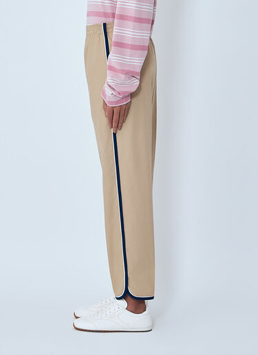 LN-CC® - Prada: Elasticated Waistband Trousers - Beige Prada Elasticated Waistband Trousers Beige pra0264008