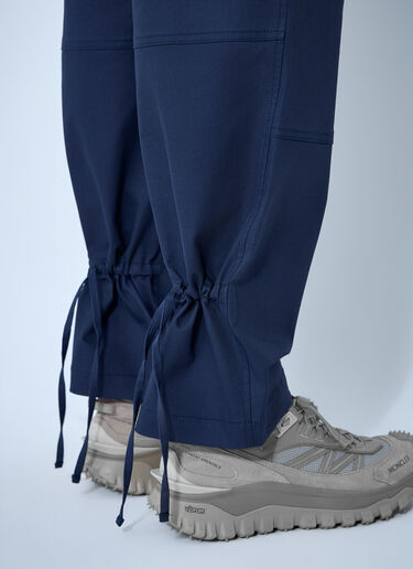 Moncler x Gilga Farm by Donald Glover 棉质华达呢长裤  藏蓝色 mgf0162007