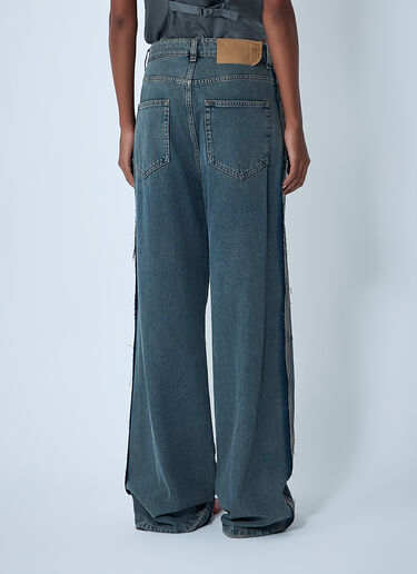 LN-CC® - MM6 Maison Margiela: 五袋牛仔裤 - 浅灰色 MM6 Maison Margiela 五袋牛仔裤 浅灰色 mmm0261010