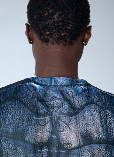 LN-CC® - Nike by Yaku: Re-Create Reptile T-Shirt - Blue Nike by Yaku Re-Create Reptile T-Shirt Blue nik0165017