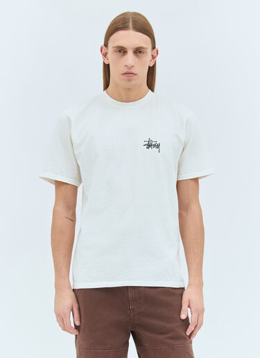 LN-CC® - Stüssy: Built In Usa T-Shirt - Beige Stüssy Built In Usa T-Shirt Beige sts0159021
