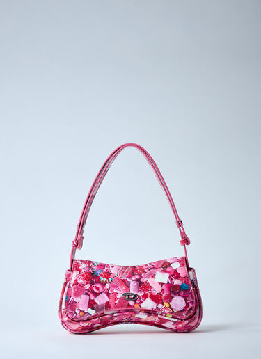 LN-CC® - Diesel: Play Shoulder Bag - Pink Diesel Play Shoulder Bag Pink dsl0259039