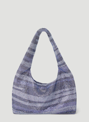 LN-CC® - KARA: Streaking Shoulder Bag - Purple KARA Streaking Shoulder Bag Purple kar0251003