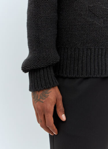 LN-CC® - Burberry: Cashmere Sweater - Black Burberry Cashmere Sweater Black bur0157015