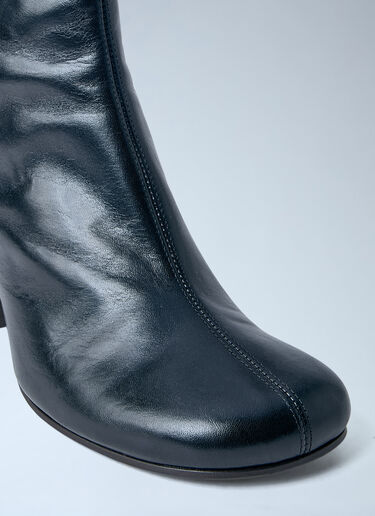 LN-CC® - Lemaire: Anatomic 80 Ankle Boots - Black Lemaire Anatomic 80 Ankle Boots Black lem0264019