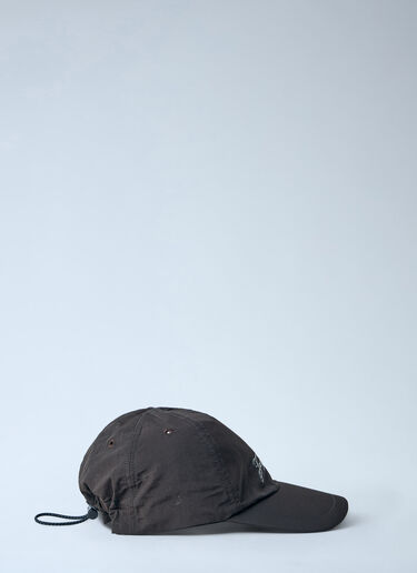 LN-CC® - Jacquemus: La Casquette Baluchon Nylon Cap - Brown Jacquemus La Casquette Baluchon Nylon Cap Brown jac0364002