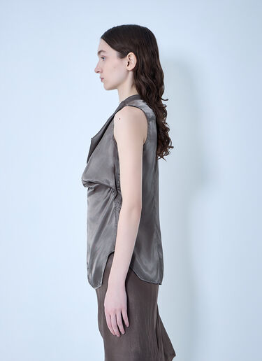 LN-CC® - Rick Owens: Island Top - Grey Rick Owens Island Top Grey ric0263010