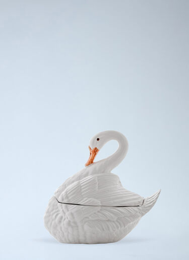 LN-CC® - Bitossi Home: Cigno Tureen - White Bitossi Home Cigno Tureen White wps0692160
