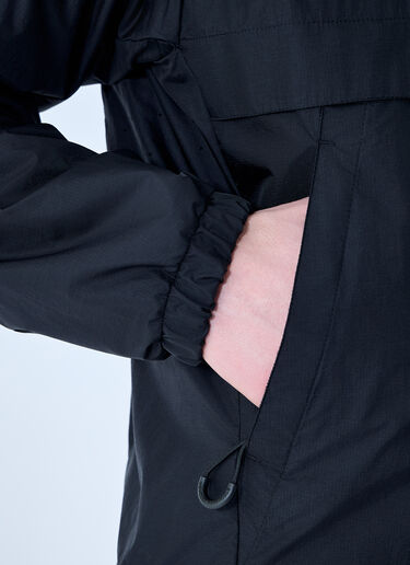 Moncler Grenoble Negara Packable Hooded Windbreaker Jacket Black mog0159006