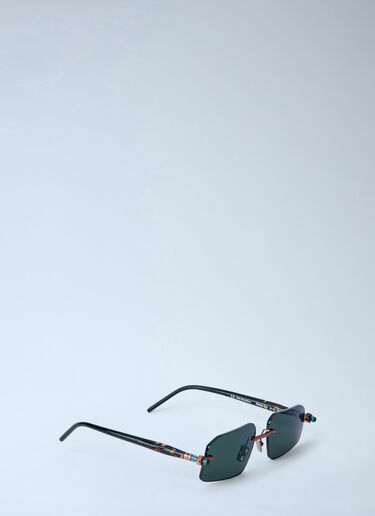 Kuboraum P64 Sunglasses Green kub0364007