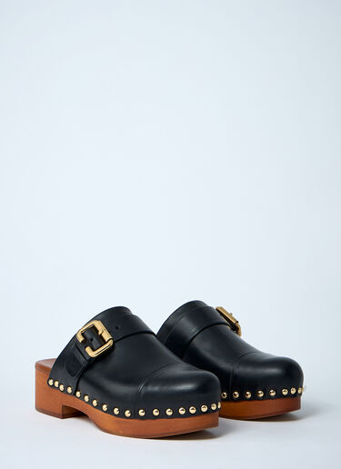 LN-CC® - Chloé: Jeanette Wedge Clog - Black Chloé Jeanette Wedge Clog Black chl0261027