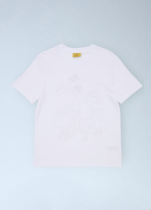 LN-CC® - Toy Tonics: Logo Motif T-Shirt - White Toy Tonics Logo Motif T-Shirt White toy0363002