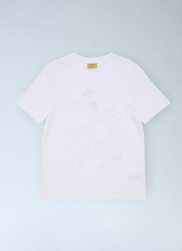 LN-CC® - Toy Tonics: Logo Motif T-Shirt - White Toy Tonics Logo Motif T-Shirt White toy0363002