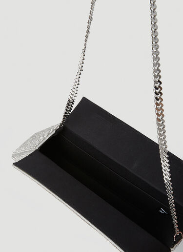 LN-CC® - KARA: Parallelogram Shoulder Bag - Silver KARA Parallelogram Shoulder Bag Silver kar0252010