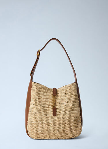 Saint Laurent Le 5 À 7 Supple Small Hobo Bag 갈색 sla0263067