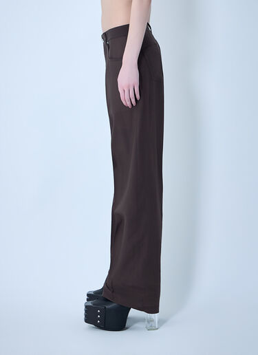 Rick Owens Tailored Geth Pants Dark Brown ric0263030