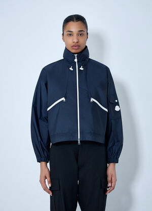 Moncler Marmacy Hooded Rain Jacket Navy mon0264011