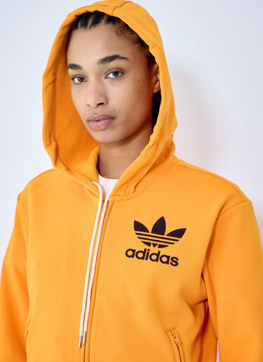 LN-CC® - adidas by Wales Bonner: 트랙 집업 후드티셔츠 - 오렌지 adidas by Wales Bonner 트랙 집업 후드티셔츠 오렌지 awb0359015
