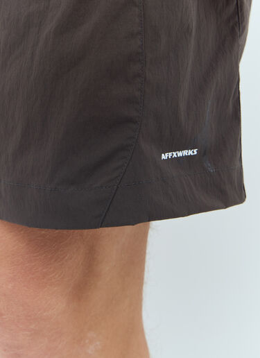 LN-CC® - AFFXWRKS: Flex Track Shorts - Brown AFFXWRKS Flex Track Shorts Brown afx0156009