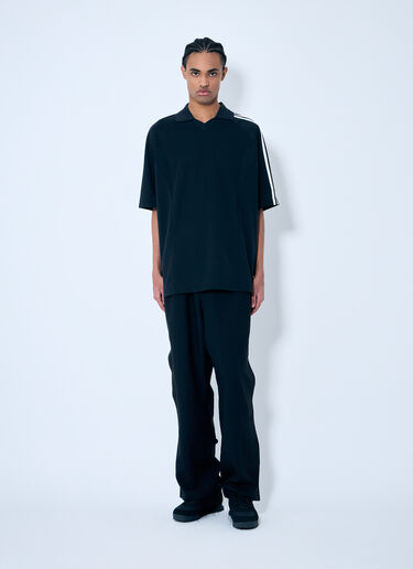 LN-CC® - Y-3: CTLN Polo Shirt - Black Y-3 CTLN Polo Shirt Black yyy0160002