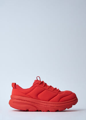 LN-CC® - HOKA x Marni: U Bondi B3LS Sneakers - Red HOKA x Marni U Bondi B3LS Sneakers Red hom0361002