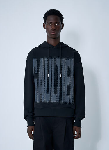 LN-CC® - Jean Paul Gaultier: Logo Motif Hooded Sweatshirt - Black Jean Paul Gaultier Logo Motif Hooded Sweatshirt Black jpg0161006