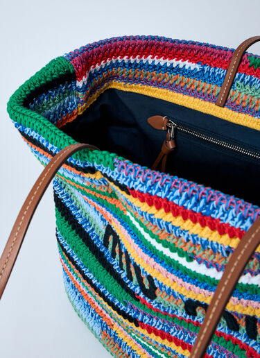 Miu Miu Crochet Tote Bag Multicolour miu0260021