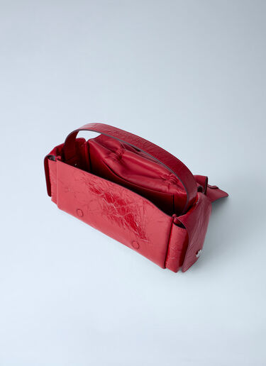 LN-CC® - Acne Studios: Multipocket Shoulder Bag - Red Acne Studios Multipocket Shoulder Bag Red acn0263015